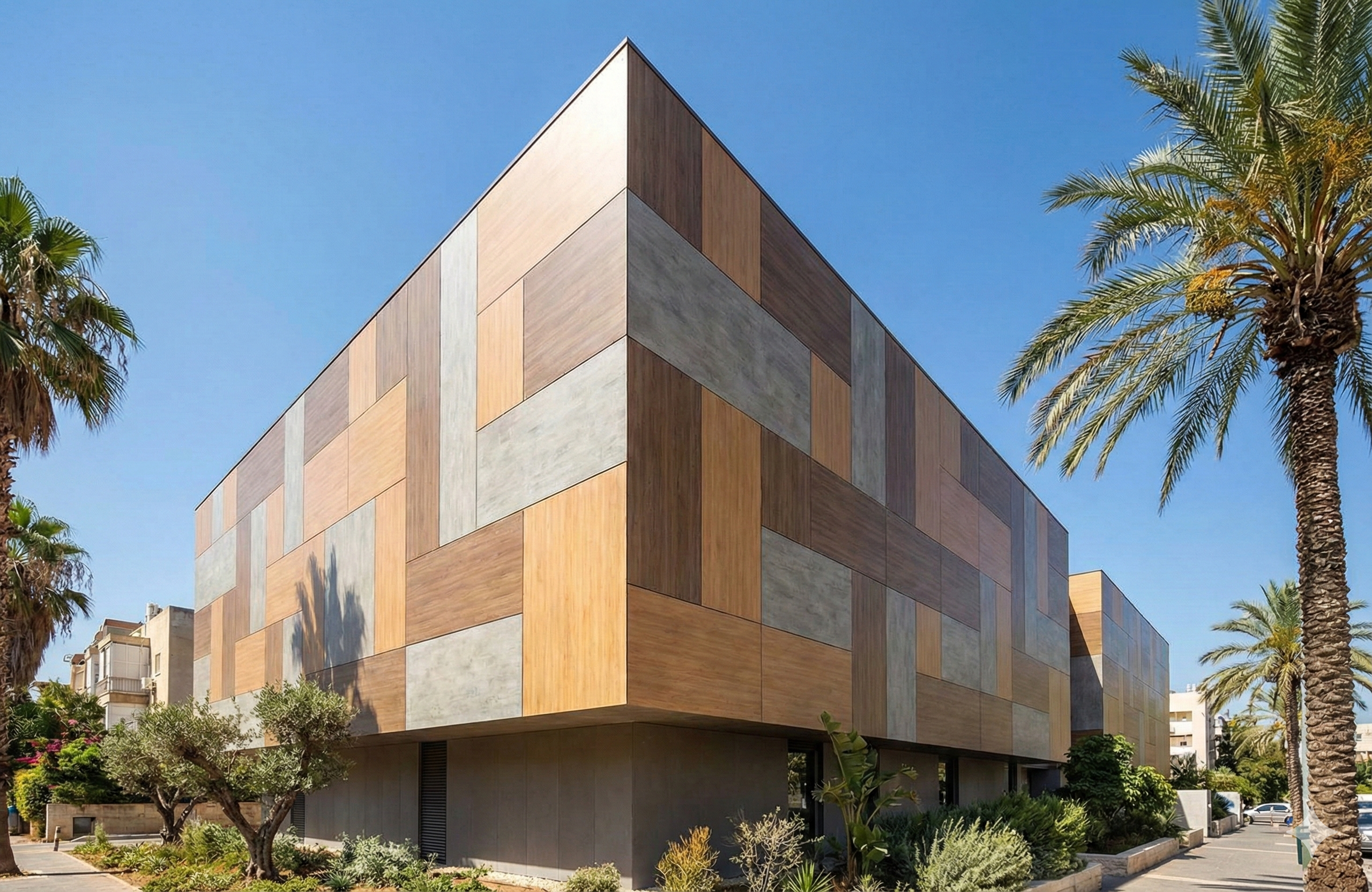 חיפוי HPL לחוץ: עמידות, עיצוב והתאמה לאקלים הישראלי